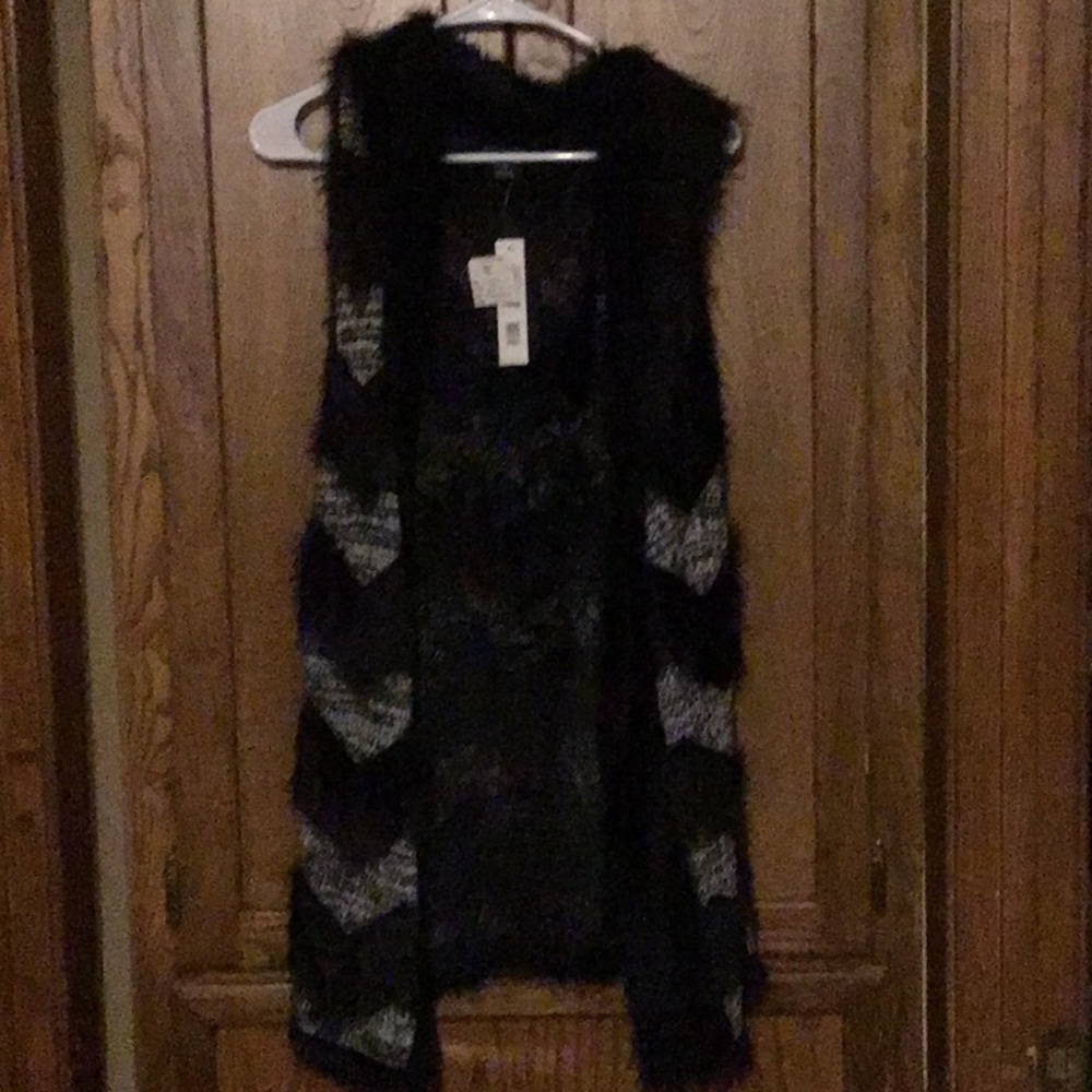 Long sweater vest
